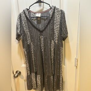 Knox Rose Monochrome Floral Dress